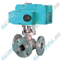 電動三通球閥（配OV-TORK調節(jié)型執(zhí)行器）